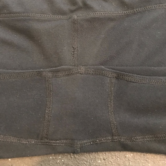 Black Capri GapFit Workout Leggings - Picture 5 of 7